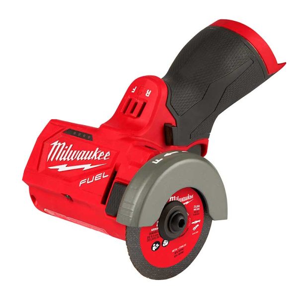 Sierra circular de mano inalámbrica a batería 12V M12 FUEL Milwaukee 2522-20 3”(76mm) (no incluye batería ni cargador)