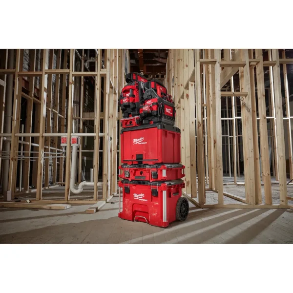 Caja de herramientas con ruedas con asa contraíble PACKOUT Milwaukee 48-22-8427 250lbs(113.40kg) - Imagen 6