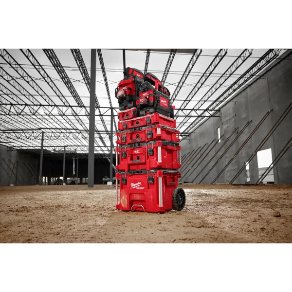 Caja de herramientas con ruedas con asa contraíble PACKOUT Milwaukee 48-22-8427 250lbs(113.40kg) - Imagen 5