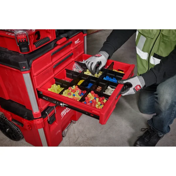 Caja de herramientas con 4 cajones PACKOUT Milwaukee 48-22-8444 50lbs(22.68kg) - Imagen 8