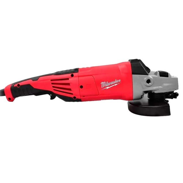 Amoladora angular eléctrica Milwaukee 6086-59A 180mm(7”) 2200w 8500rpm 220v con interruptor gatillo - Imagen 2