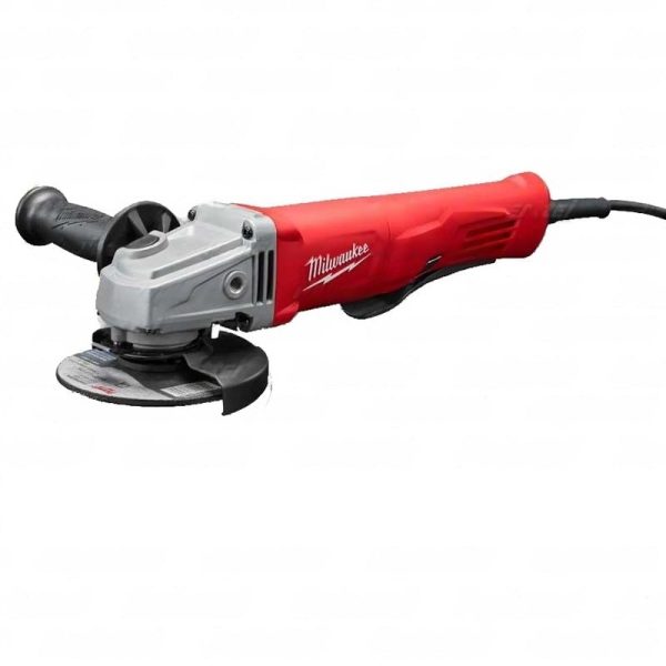 Amoladora angular eléctrica Milwaukee 6142-59A 115mm(4-1/2”) 1250w 12000rpm 220v con interruptor paleta