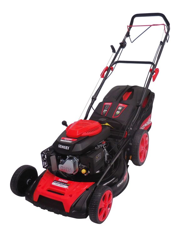 Cortadora de césped pasto a explosión 4T Nafta Sensei 620 BAG PLUS 3x1 SP 4.3HP 146cc 51cm 3x1 autopropulsada