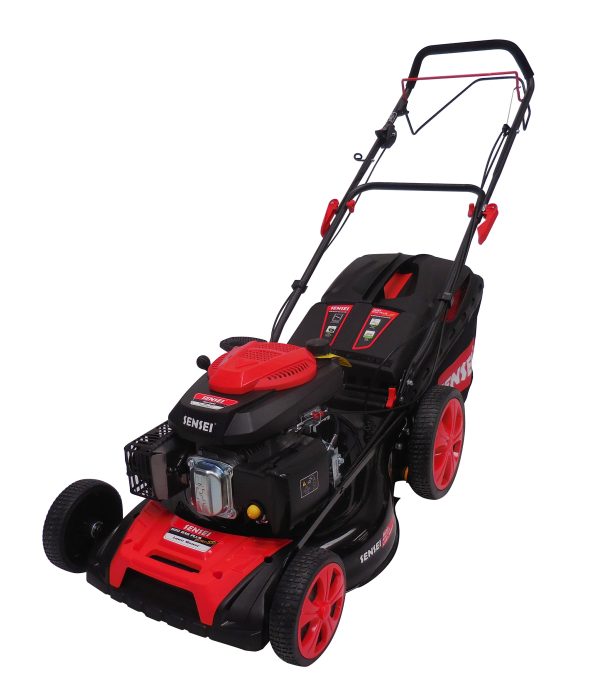 Cortadora de césped pasto a explosión 4T Nafta Sensei 620 BAG PLUS EXTRA SP 6.2HP 196cc 51cm 3x1 autopropulsada