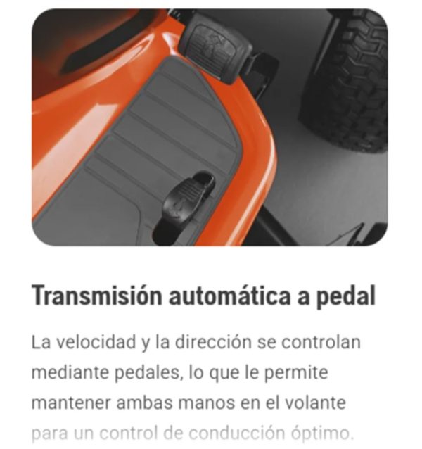 Minitractor Cortacésped Husqvarna TS142 608cc 19hp 42” - Imagen 3