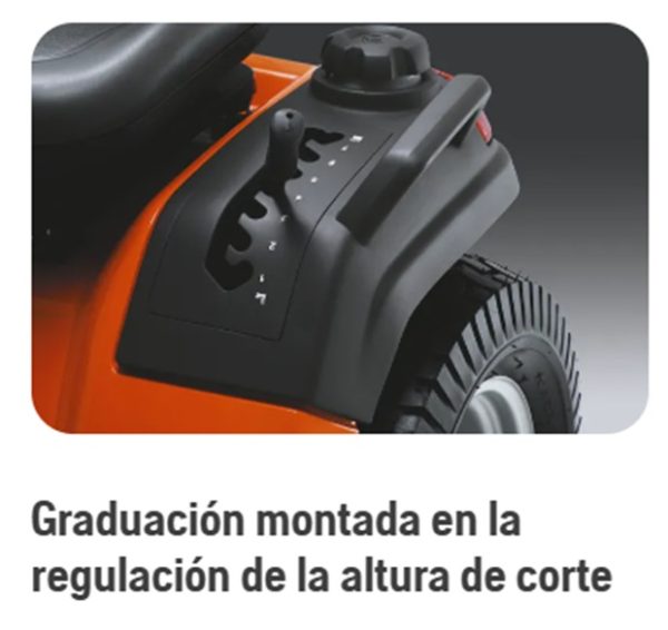 Minitractor Cortacésped Husqvarna TS142 608cc 19hp 42” - Imagen 4