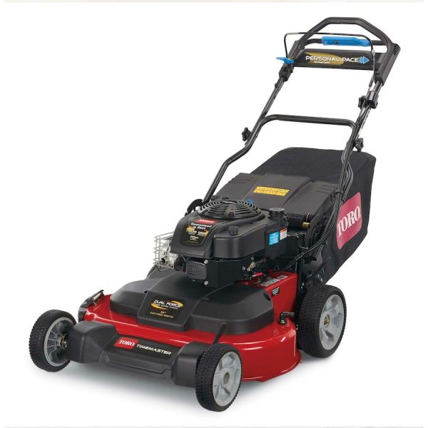 Cortadora de césped pasto a explosión 4T Nafta Toro TimeMaster 21199 13.6Nm 223cc 76cm(30”) 3×1 autopropulsada con Personal Pace