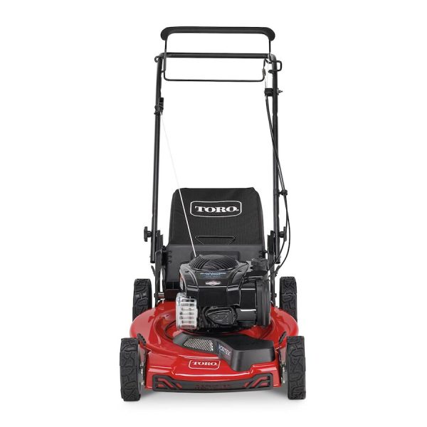 Cortadora de césped pasto a explosión 4T Nafta Toro Recycler 21442 9.8Nm 6.5HP 150cc 56cm(22”) 3×1 autopropulsada easy go - Imagen 3