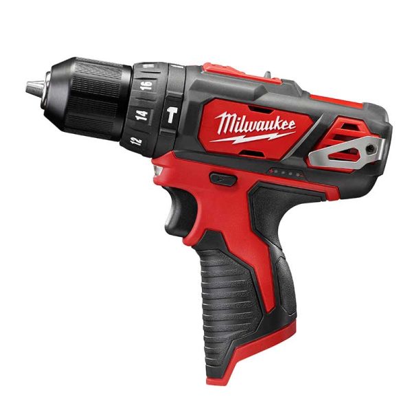 Taladro con percutor Atornillador a Batería 12V M12 Milwaukee 2408-20 3/8”(10mm) (no incluye batería ni cargador) - Imagen 2