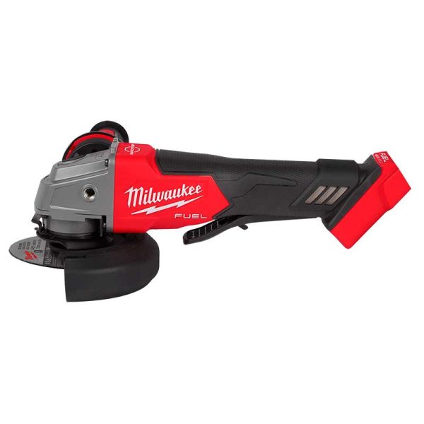 Amoladora angular inalámbrica a batería 18V M18 FUEL Milwaukee 2880-20 115mm(4-1/2”) con interruptor paleta (no incluye batería ni cargador) - Imagen 2