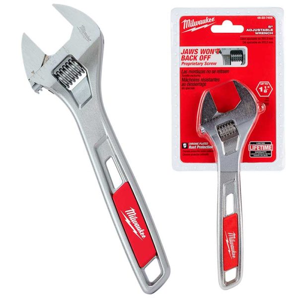 Llave ajustable de 8" Milwaukee 48-22-7408