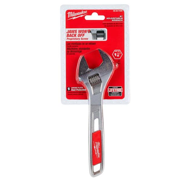 Llave ajustable de 8" Milwaukee 48-22-7408 - Imagen 3