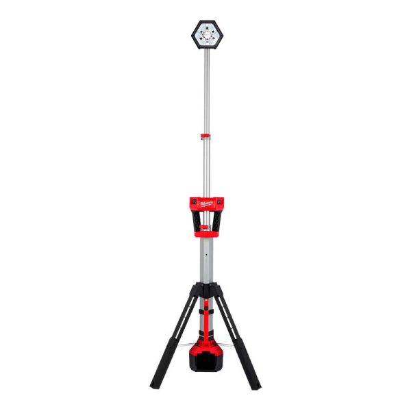 Torre trípode lámpara de luz iluminación led a Batería 18V M18 ROCKET Milwaukee 2130-059 (no incluye batería ni cargador) - Imagen 2