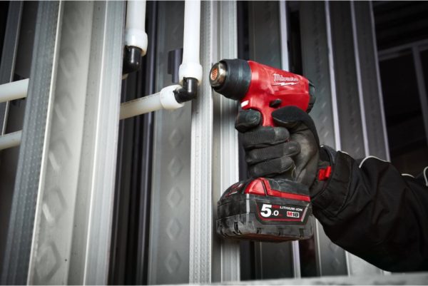 Pistola de calor compacta a Batería 18V M18 Milwaukee 2688-20 Temperatura 470°C (no incluye batería ni cargador) - Imagen 9