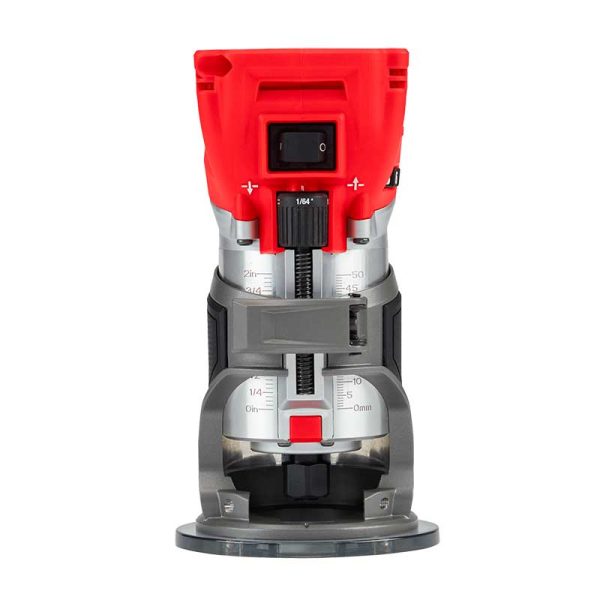 Fresadora rebajadora Router Tupi compacta a Batería 18V M18 FUEL Milwaukee 2723-20 6.35mm(1/4")(no incluye batería ni cargador) - Imagen 2