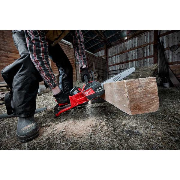 Motosierra inalámbrica a Batería M18 FUEL Milwaukee 2727-20 Espada de 40cm(16") (no incluye batería ni cargador) - Imagen 14