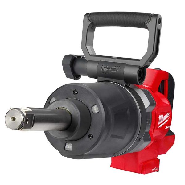 Llave de impacto con eje extendido y mango en D a Batería M18 FUEL Milwaukee 2869-20 1"(25.4mm) 2576Nm ONE-KEY (no incluye batería ni cargador) - Imagen 3