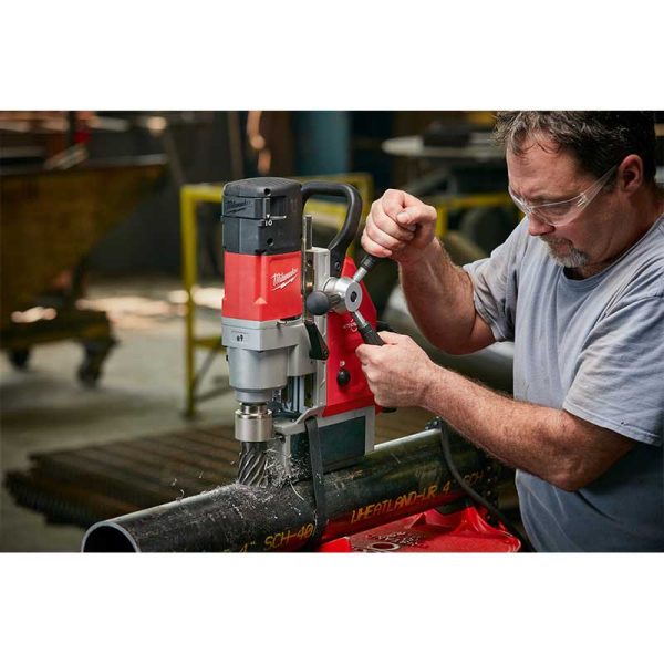 Taladro Base Magnética Milwaukee 4274-59A 1200w con Imán permanente - Imagen 5