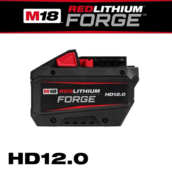 Batería de litio 18V 12.0Ah HD Milwaukee 48-11-1813 M18 REDLITHIUM FORGE HD12.0 - Imagen 3
