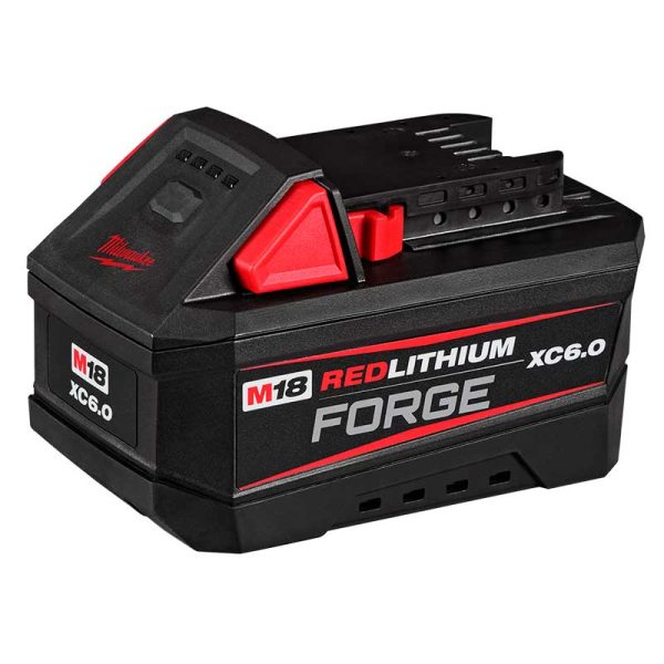 Batería de litio 18V 6.0Ah Milwaukee 48-11-1861 M18 REDLITHIUM FORGE XC6.0