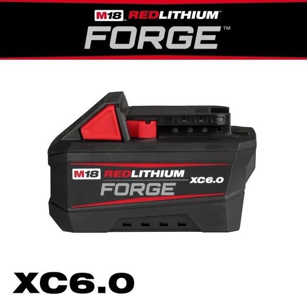 Batería de litio 18V 6.0Ah Milwaukee 48-11-1861 M18 REDLITHIUM FORGE XC6.0 - Imagen 3