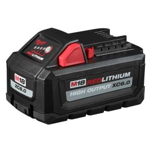 Batería de litio 18V 6.0Ah HD Milwaukee 48-11-1865 XC6.0 M18 REDLITHIUM HIGH OUTPUT
