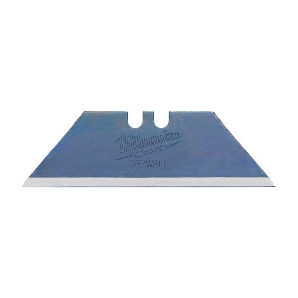 Hoja de cuchilla Trapezoidal multiuso drywall Milwaukee 48-22-1933 para Navajas Cutter trinchetas (5 unidades x blister)