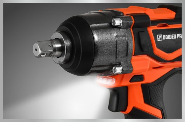 Llave de impacto inalámbrica a Batería 18V Brushless Dowen Pagio LIBB18I 1/2”(12.7mm) 520Nm 9993136 con maletín (incluye 1 batería 4.0Ah y 1 cargador) - Imagen 5