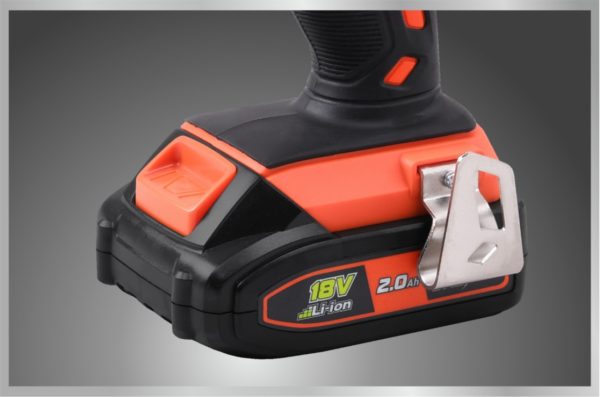 Llave de impacto inalámbrica a Batería 18V Dowen Pagio LIB18P 1/2”(12.7mm) 400Nm 9993139 con maletín (incluye 1 batería 2.0Ah y 1 cargador) - Imagen 5