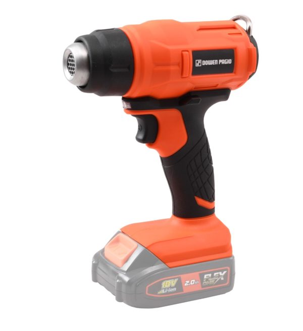 Pistola de Calor Aire Caliente inalámbrica a Batería 18V Dowen Pagio PACB18P 500°C 9993193 (no incluye batería ni cargador) - Imagen 2