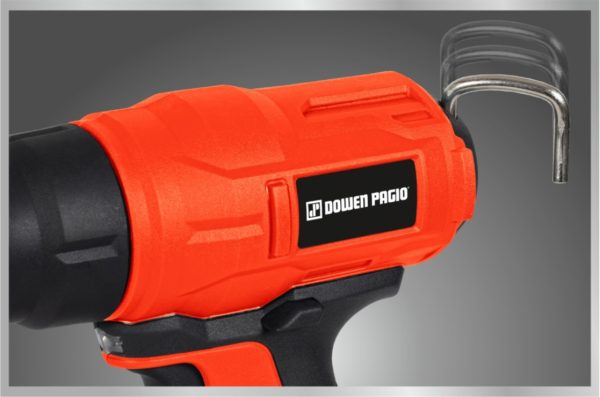 Pistola de Calor Aire Caliente inalámbrica a Batería 18V Dowen Pagio PACB18P 500°C 9993193 (no incluye batería ni cargador) - Imagen 7