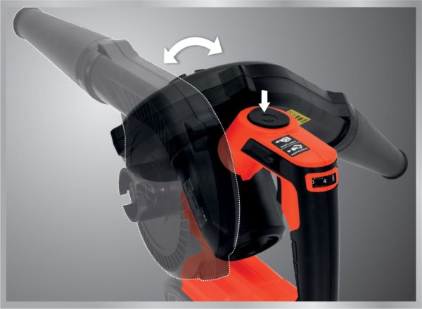 Sopladora Aspiradora de mano inalámbrica a Batería 18V Dowen Pagio SAB18P Taller 9993194 (no incluye batería ni cargador) - Imagen 5