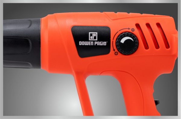 Pistola de Calor Aire Caliente Eléctrica Dowen Pagio PAC2000H 600°C 2000W con maletín 9993460 - Imagen 4