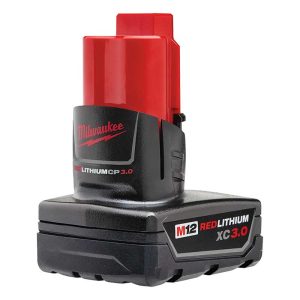 Batería de litio 12V 3.0Ah Milwaukee 48-11-2402 M12 REDLITHIUM XC3.0