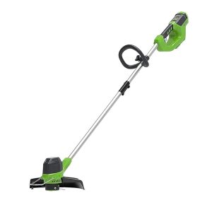 Bordeadora a batería 40V Greenworks 2101507 G40LT 30cm con mango tipo “D” (no incluye batería ni cargador)