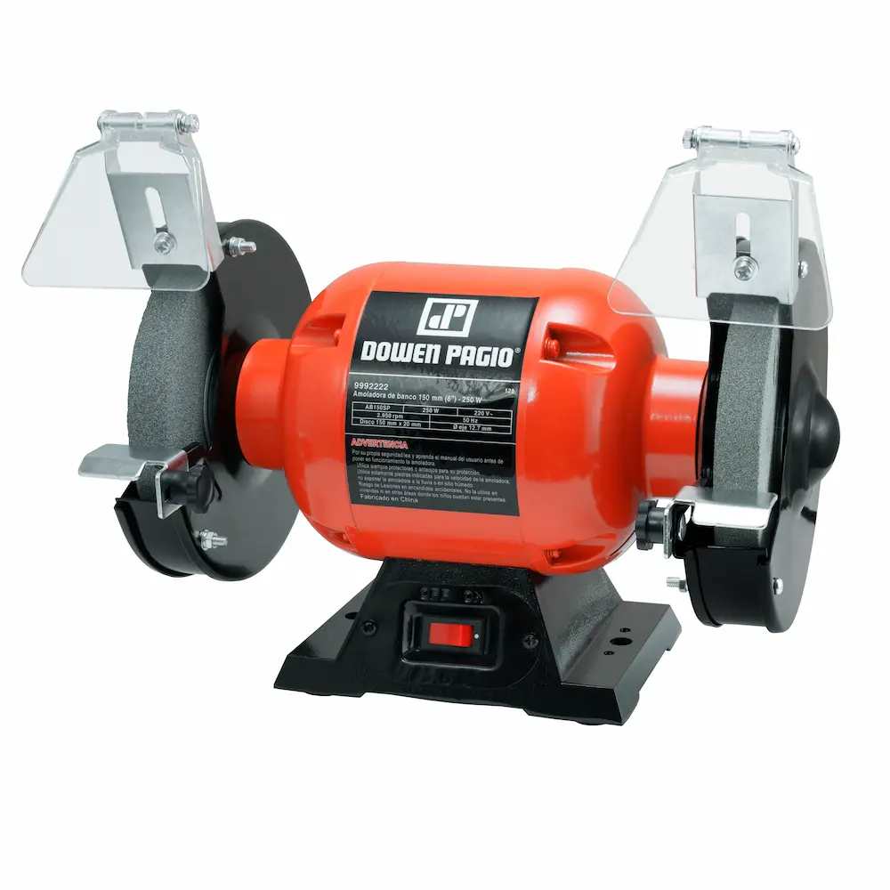 Amoladora de banco 150mm Dowen Pagio modelo AB150SP de 250W.