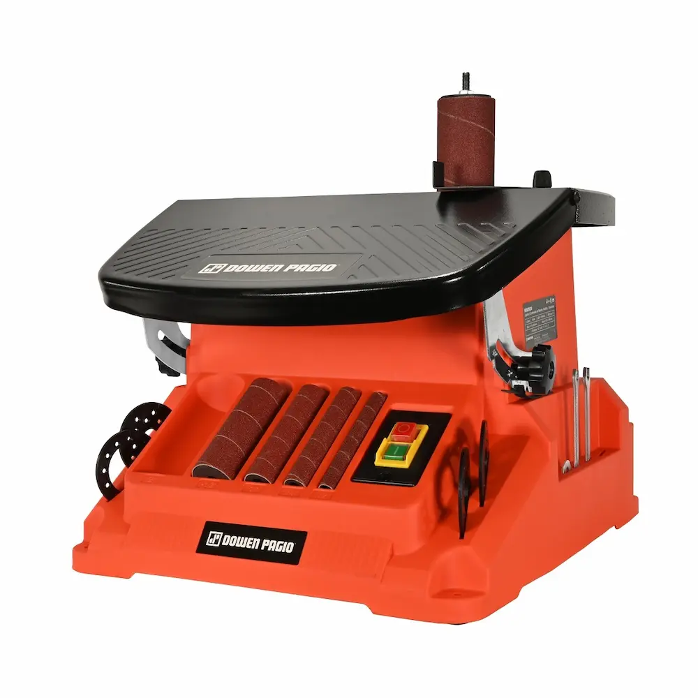 Lijadora combinada oscilante de banda y rodillo Dowen Pagio LCBRO de 500W
