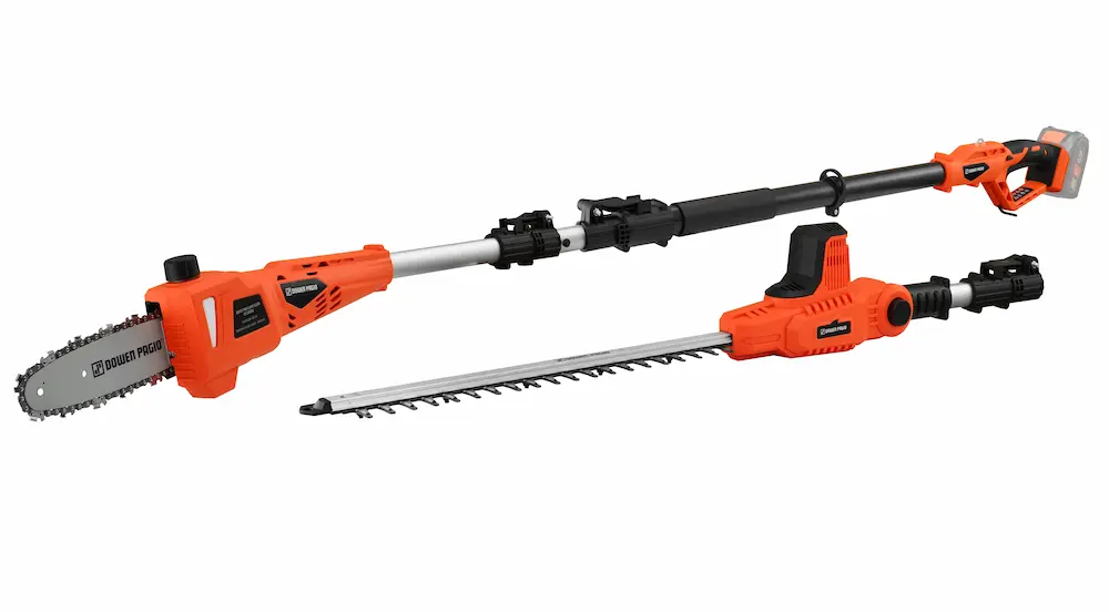 Podadora y corta setos de altura a batería Dowen Pagio SCPAB18SP de 18V.