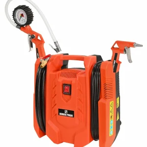 Compresor de aire Dowen Pagio CAOL8H portátil maletín sin aceite de 1100W 9994217.