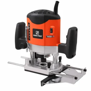Fresadora rebajadora router eléctrica Dowen Pagio RM8SP de 1100W para carpintería profesional.