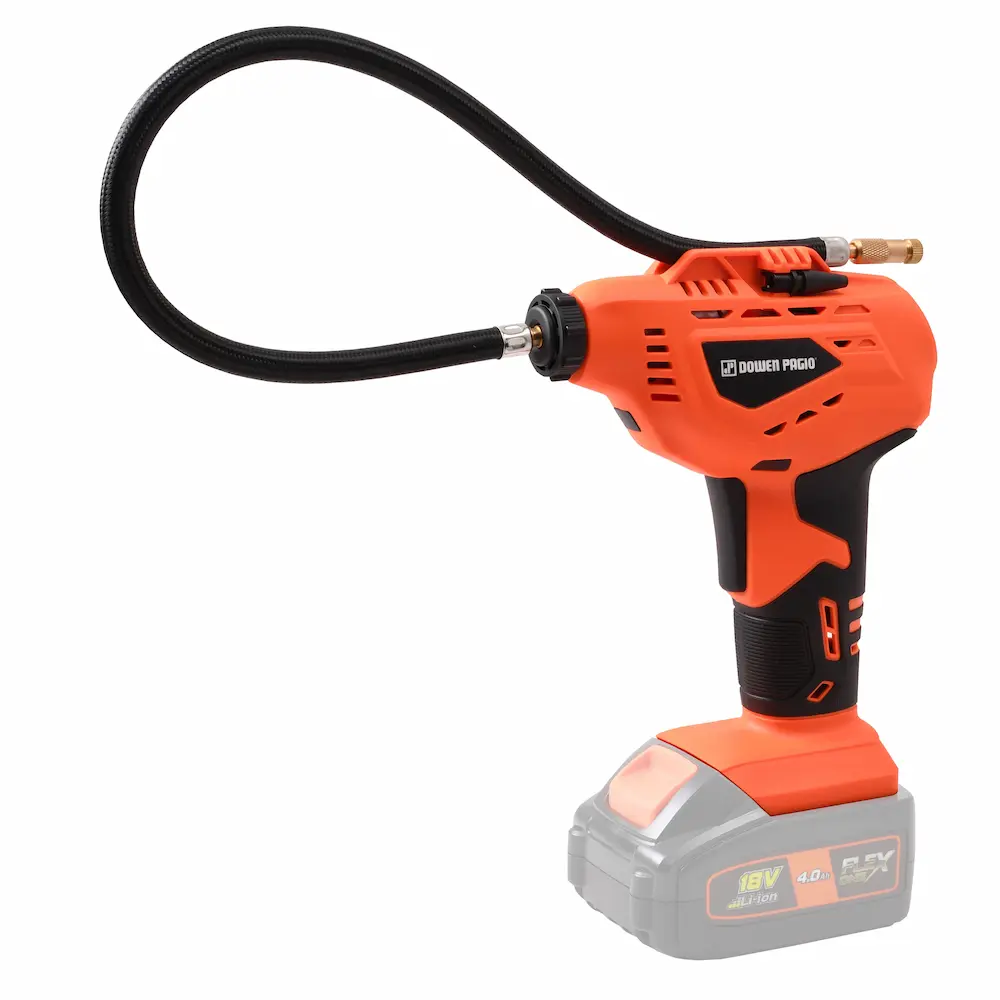 Inflador a batería Dowen Pagio IB18P 18V Flex One 9993191 sin batería.
