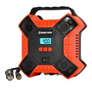 Inflador eléctrico Dowen Pagio CAC12V compresor de aire para auto 12V de 160 PSI 9994204.